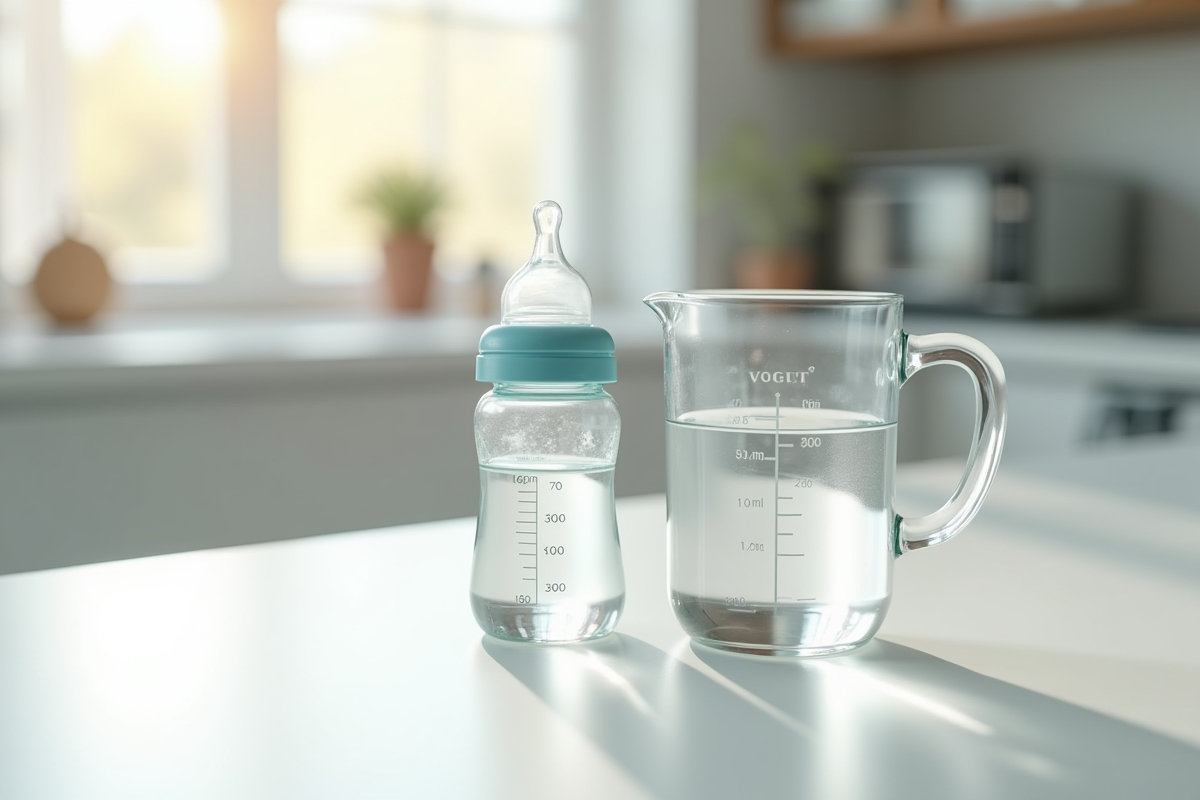 Biberon rempli de 300 ml d